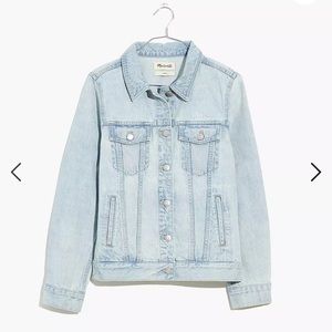 Madewell jean jacket in westlawn wash